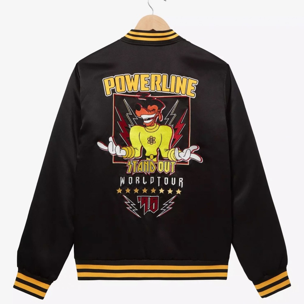 Disney A Goofy Movie Powerline Tour Bomber Jacket - BoxLunch Exclusive